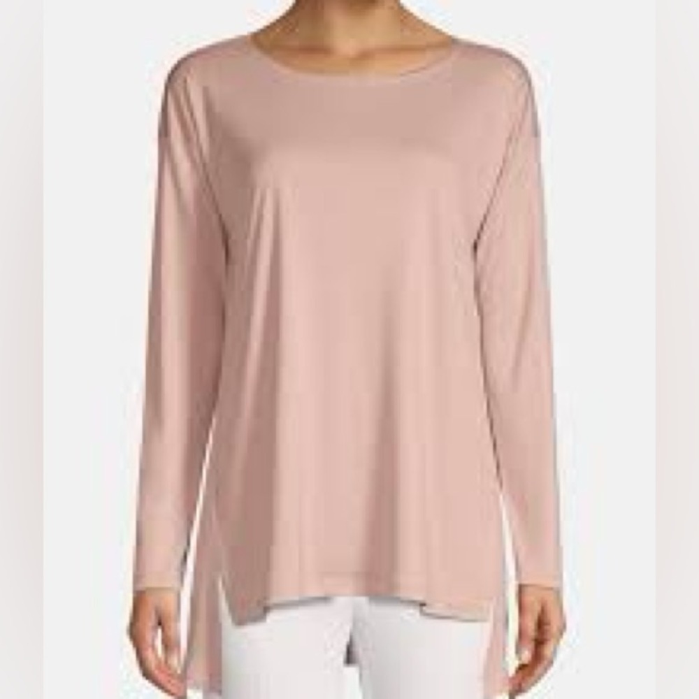 Eileen Fisher Women's Long Sleeve Top Women’s Small Minimalist